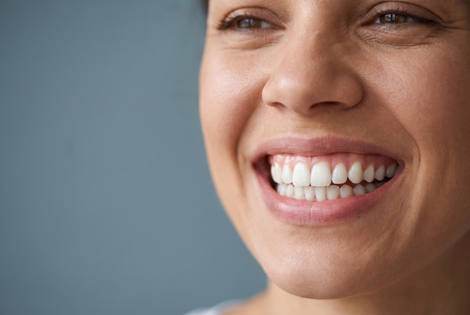 A bright, healthy, natural smile
