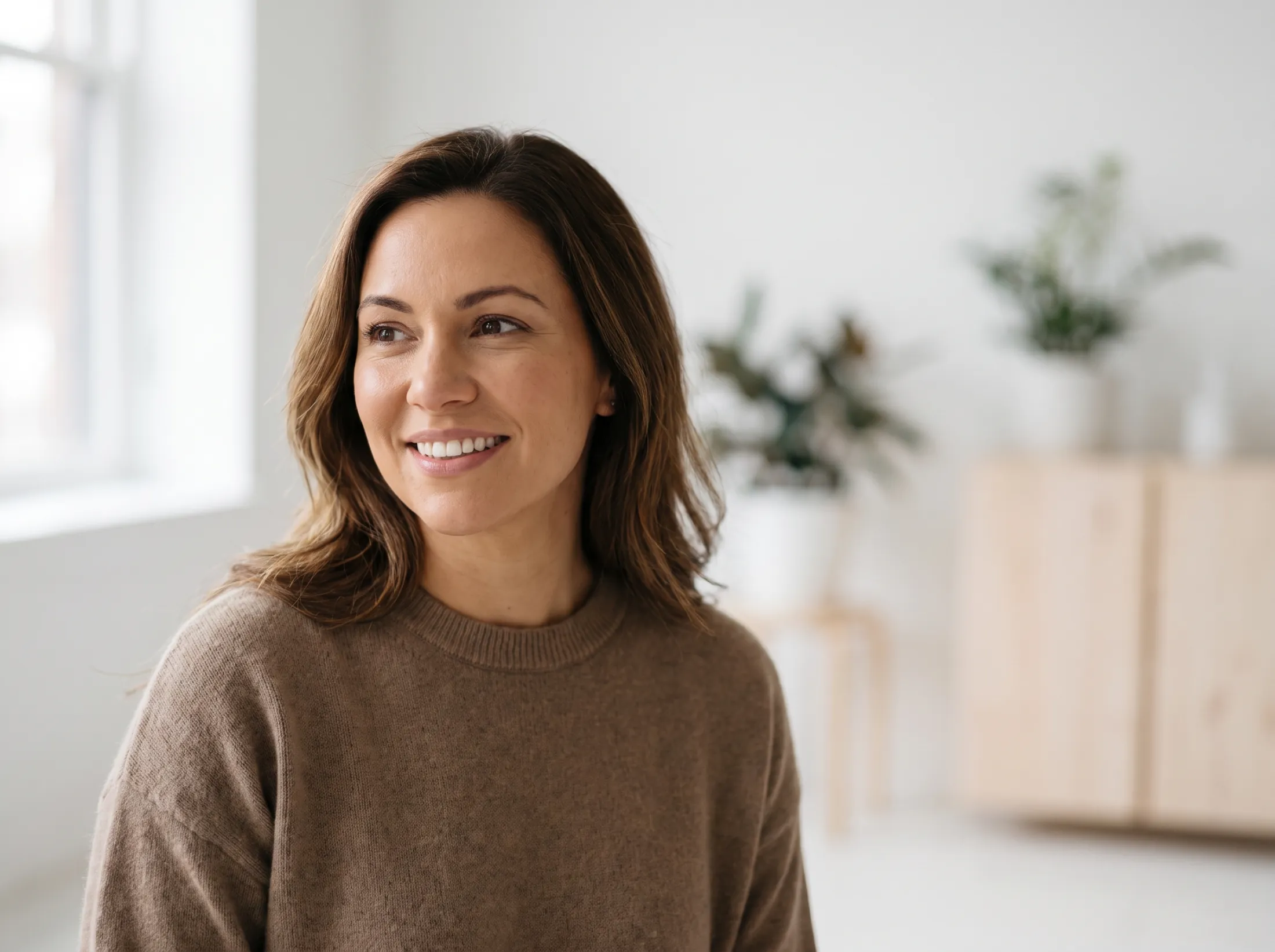 A natural, healthy smile