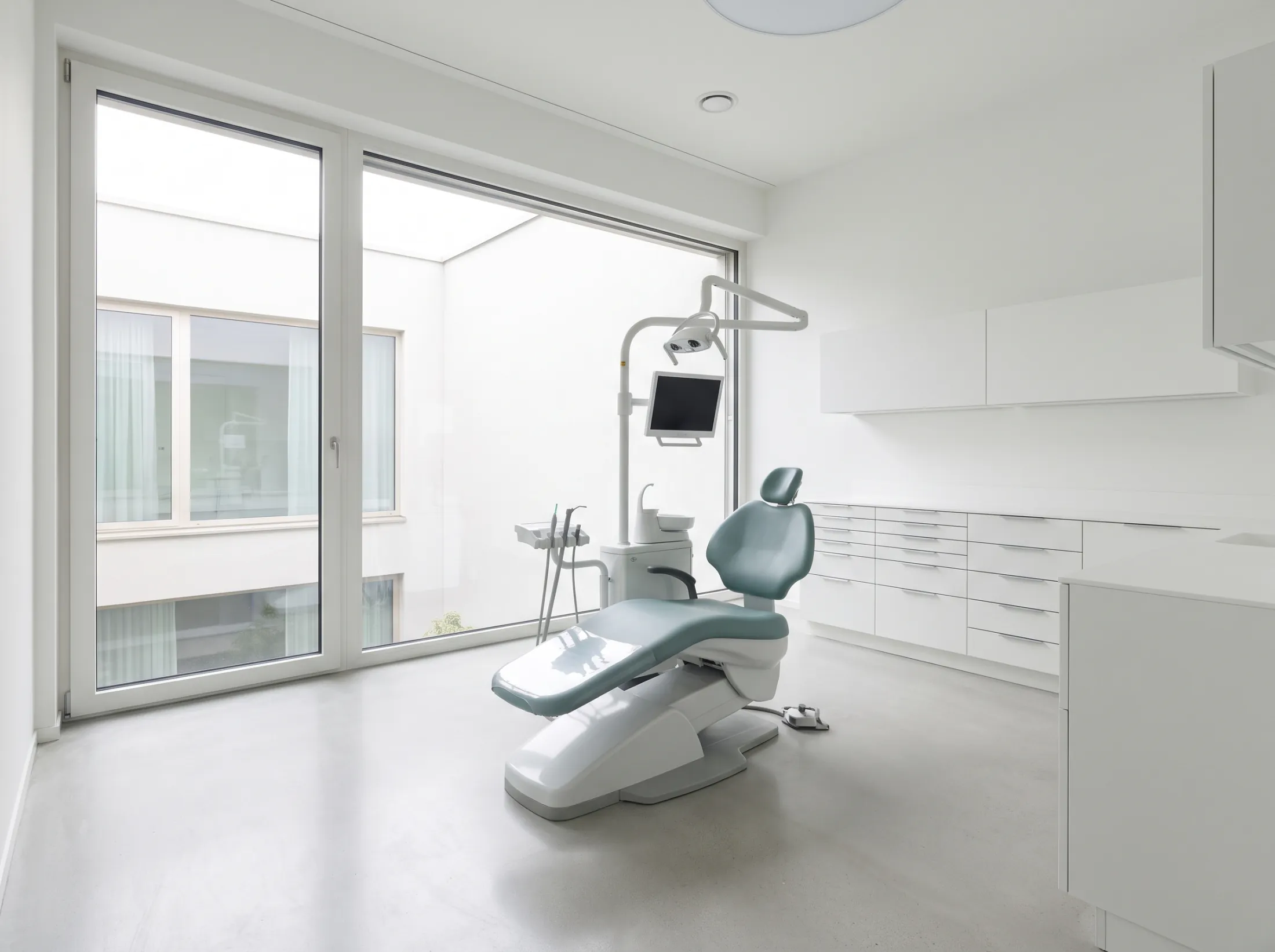 A treatment room at Mirabel Dental Hornsby