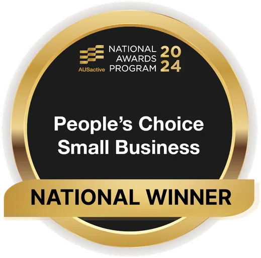 AUSactive National Awards 2024 — People's Choice Small Business, National Winner